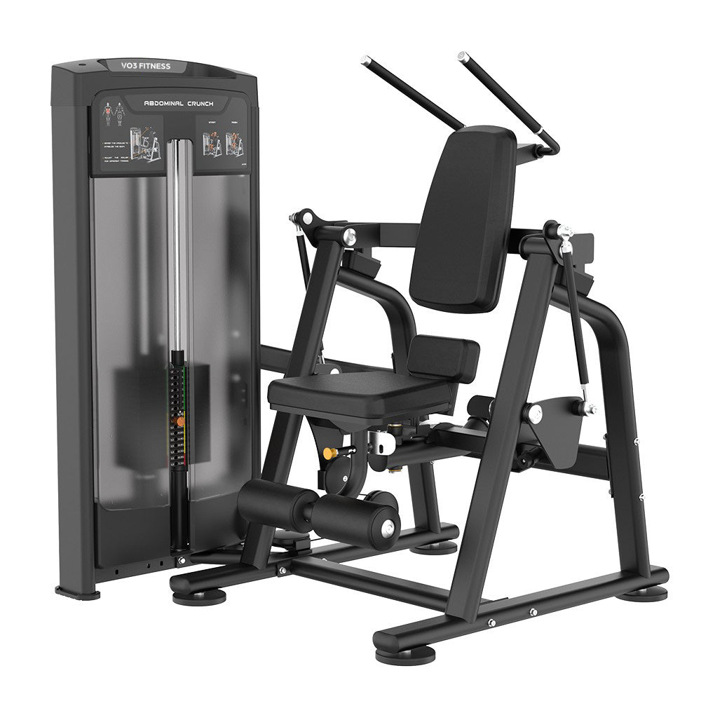 Core Crunch Machine Victory V1 Seated Abdominal Crunch | Commercial Core Machine – VO3fitness