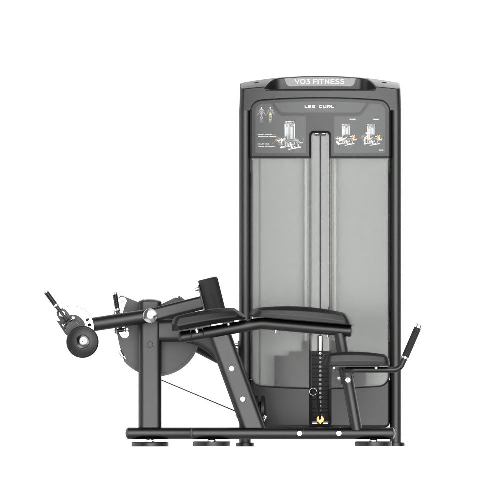 Prone Hamstring Machine Victory V1 Prone Leg Curl | Commercial Hamstring Training Machine ...